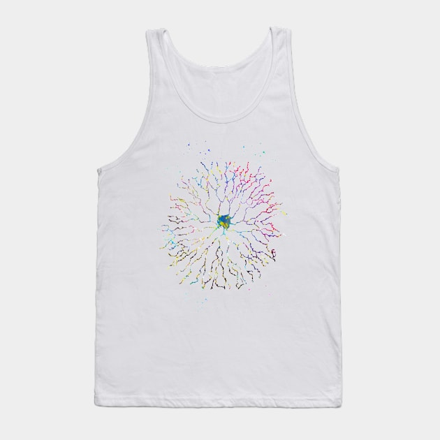 Starburst neuron Tank Top by erzebeth